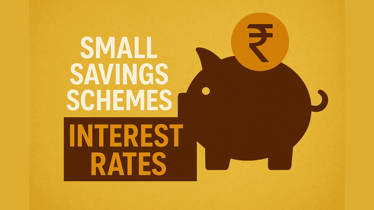 small savings schemes interest rates