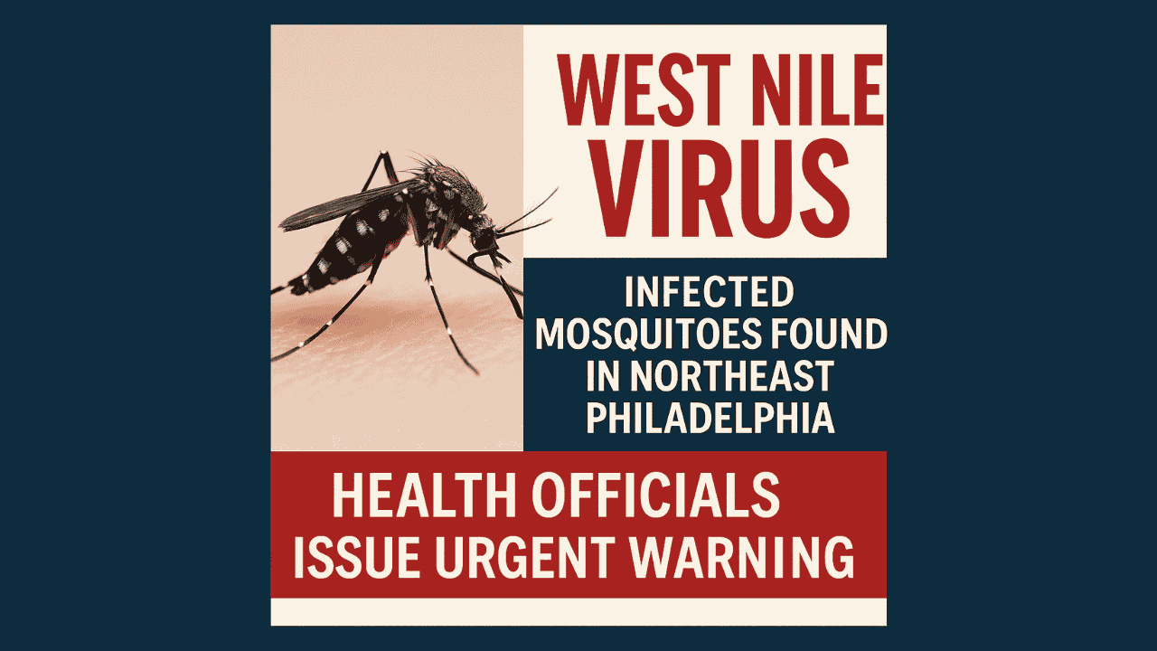West Nile Virus: Infected Mosquitoes Found in Northeast Philadelphia, Health Officials Issue Urgent Warning