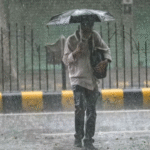 Heavy Rain Batters Delhi, Triggers Waterlogging in Key Areas; IMD Issues Fresh Rain Alert