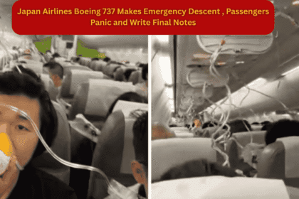 Japan Airlines Boeing 737 Makes Emergency Descent of 26,000 Feet; Passengers Panic and Write Final Notes