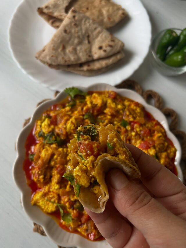 5-Minute Paneer Bhurji Recipe
